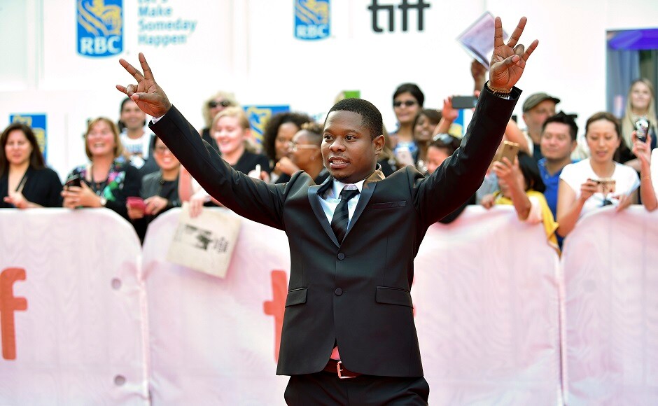 Actor Jason Mitchell attends the premiere for Mudbound on day six of the Toronto International Film Festival on 12 September 2017. Photo by AP Actor Jason Mitchell attends the premiere for Mudbound on day six of the Toronto International Film Festival on 12 September 2017. Photo by AP